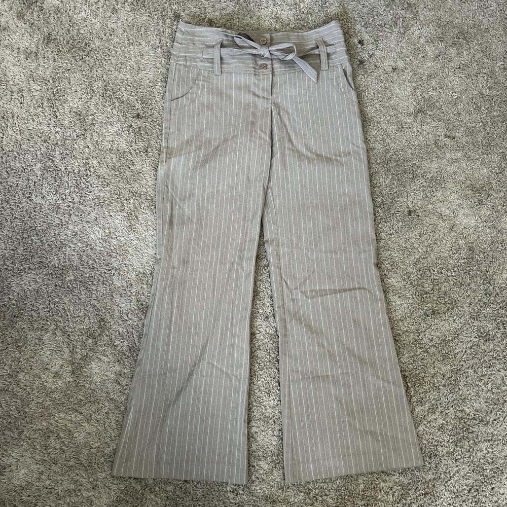 Women's Wide Leg Striped Pants